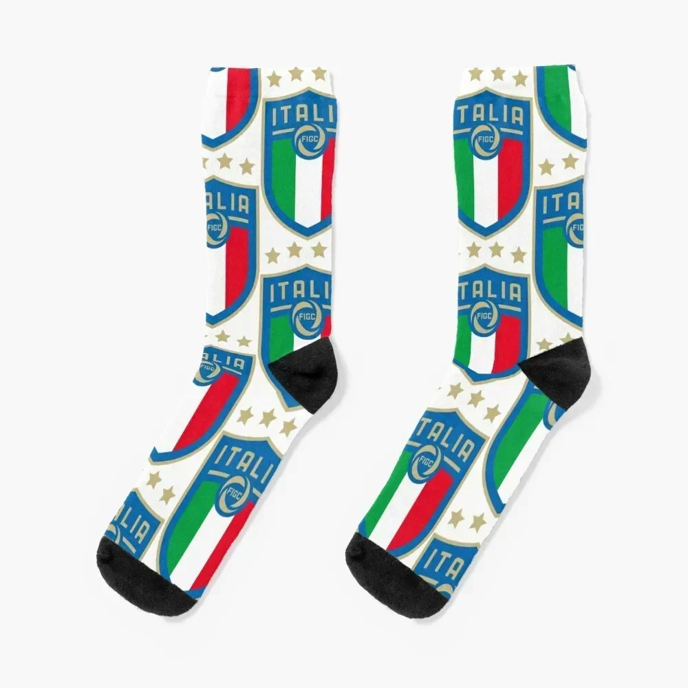 Logo Italia Socks gym valentine gift ideas happy Socks Girl Men's