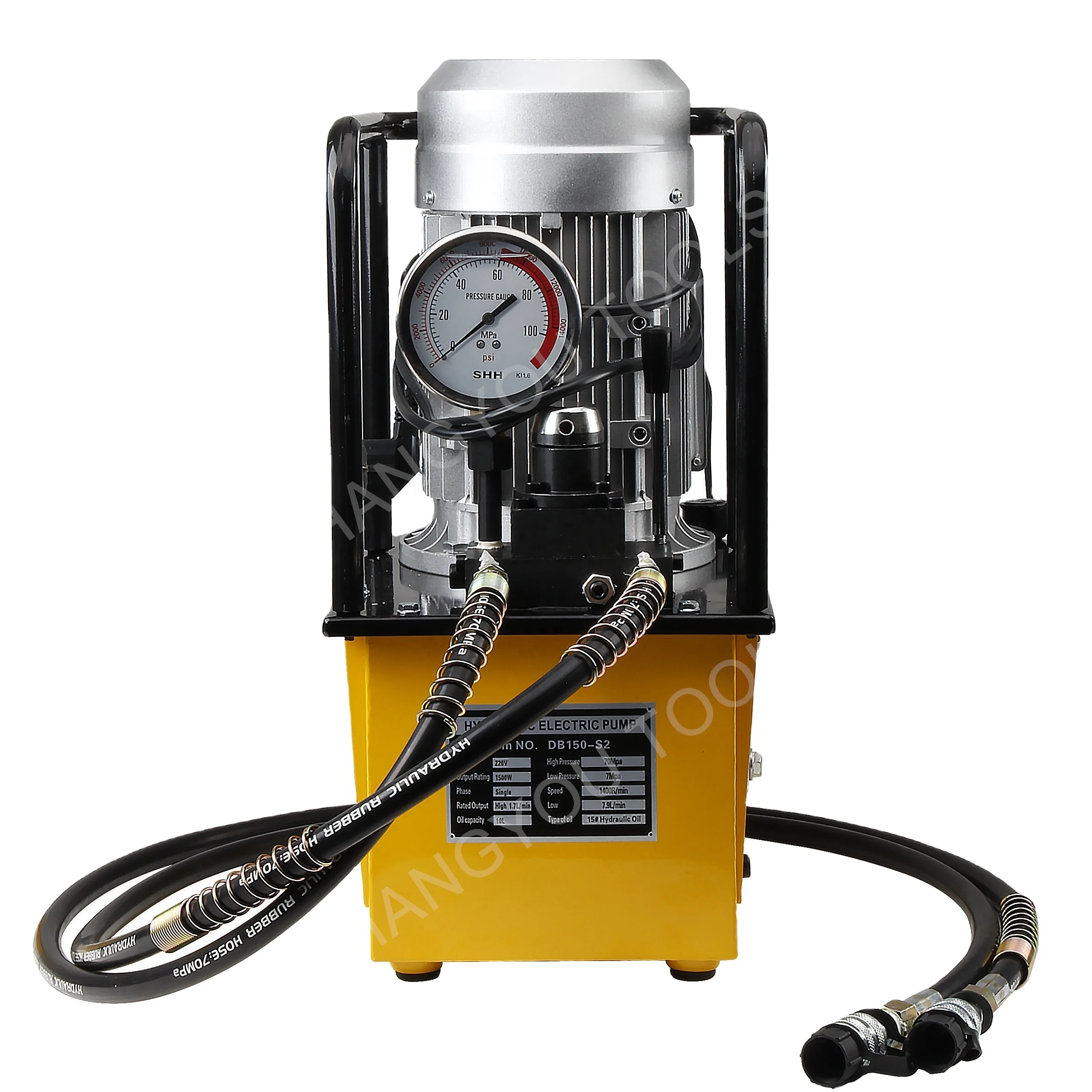 

DB150-S2 1.5KW Hydraulic Pump 700 Bar High Pressure Power Pack Hydraulics Pumps