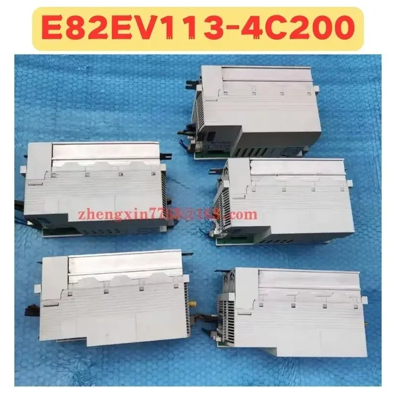 Used Frequency Converter E82EV113-4C200 E82EV113 4C200 Normal Function Tested OK