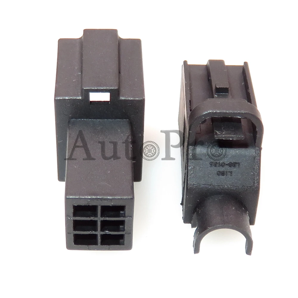 1 Set 6 Hole 1534121-1 4D0971636 Car Male Female Plug AC Assembly For VW Audi Auto Tire Pressure Electric Socket With Terminal