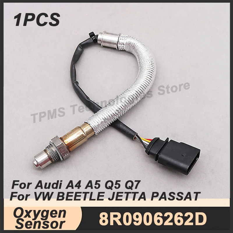 

5 Wires Lambda O2 Oxygen Sensor Downstream Air Fuel Ratio Sensor For Audi A4 A5 Q5 Q7 Volkswagen Passat Beetle 8R0906262D