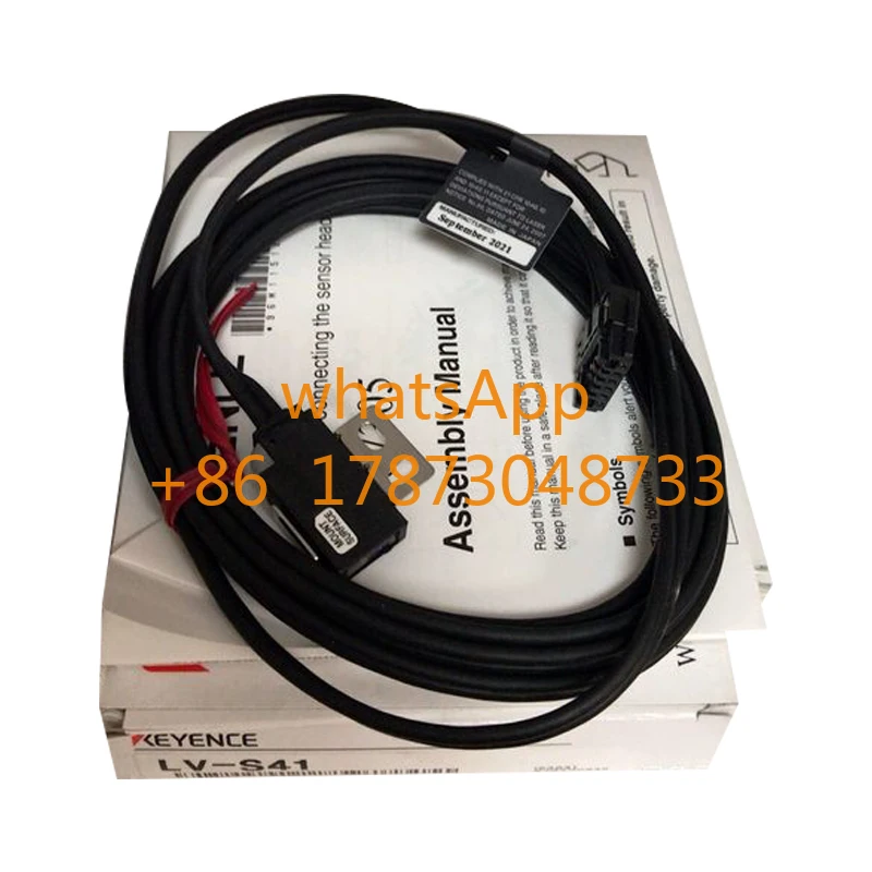 LV-S41 Sensor Laser Digital Saklar Fotolistrik Probe Kecil Reflektif Titik