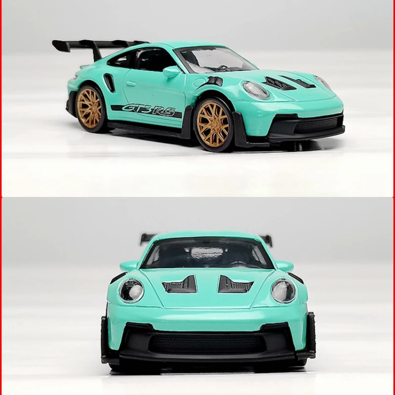 Diecast Model Car 1/43 Size NOREV Porsche 911 GT3 RS Alloy Car Model Collection Toys for Boys Gift Original Box