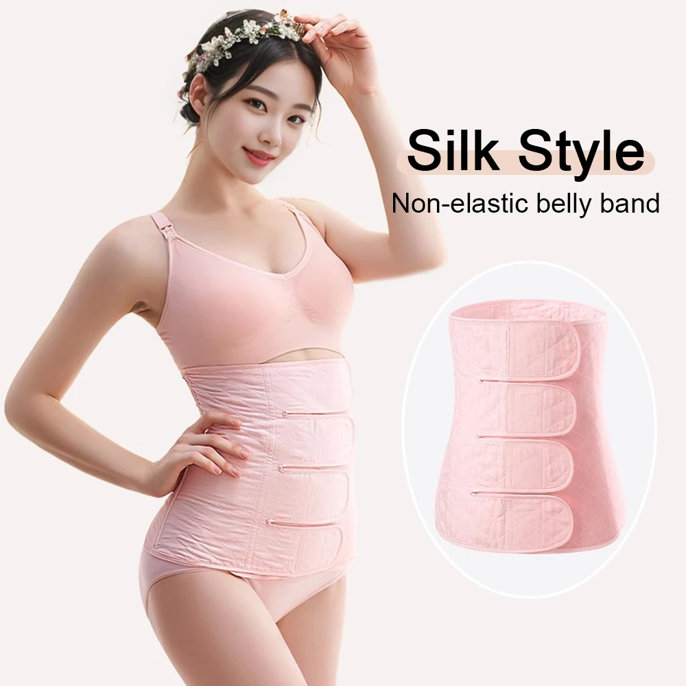 

Byluxurious Full Elastic Belly Bandit For Women Abdominal Belt Postpartum Staylace Medical Fixation Band Cesarean Waist Bundle