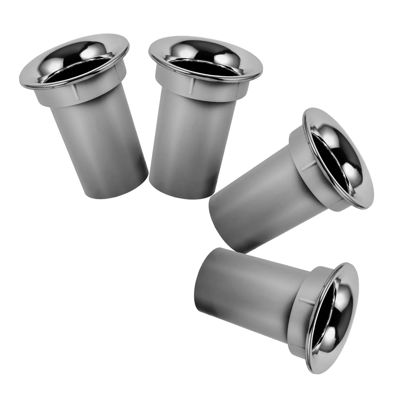 4Pcs Speaker Port Tube Plastic Durable Subwoofer Bass Reflex Tube Replacement Home Car Speaker Air Port Voice Outlet