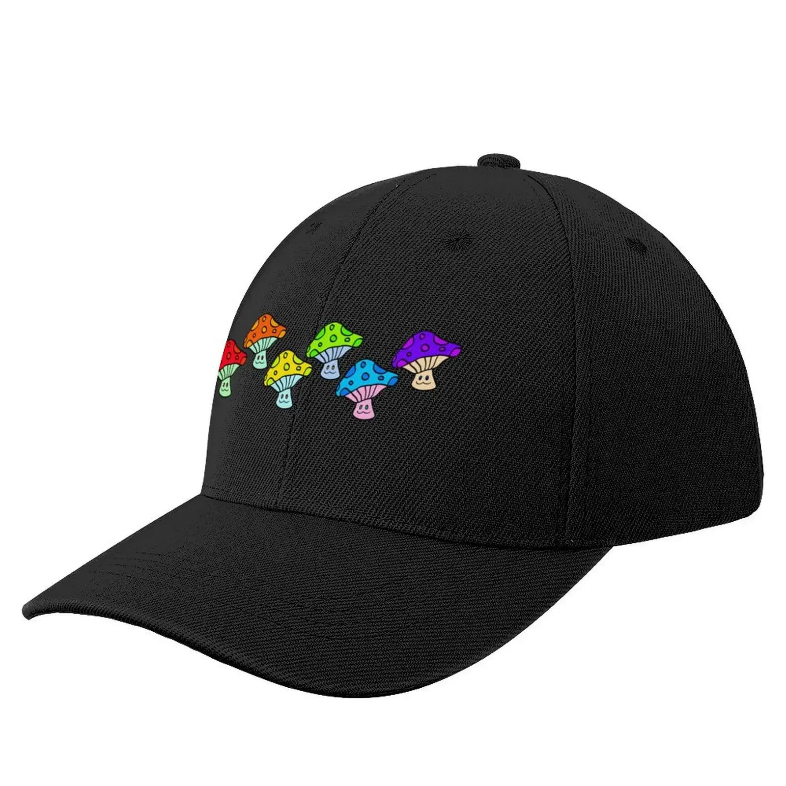 

Hello Shroom Rainbow Baseball Cap Hip Hop summer hat Women's Beach Outlet 2025 Men's