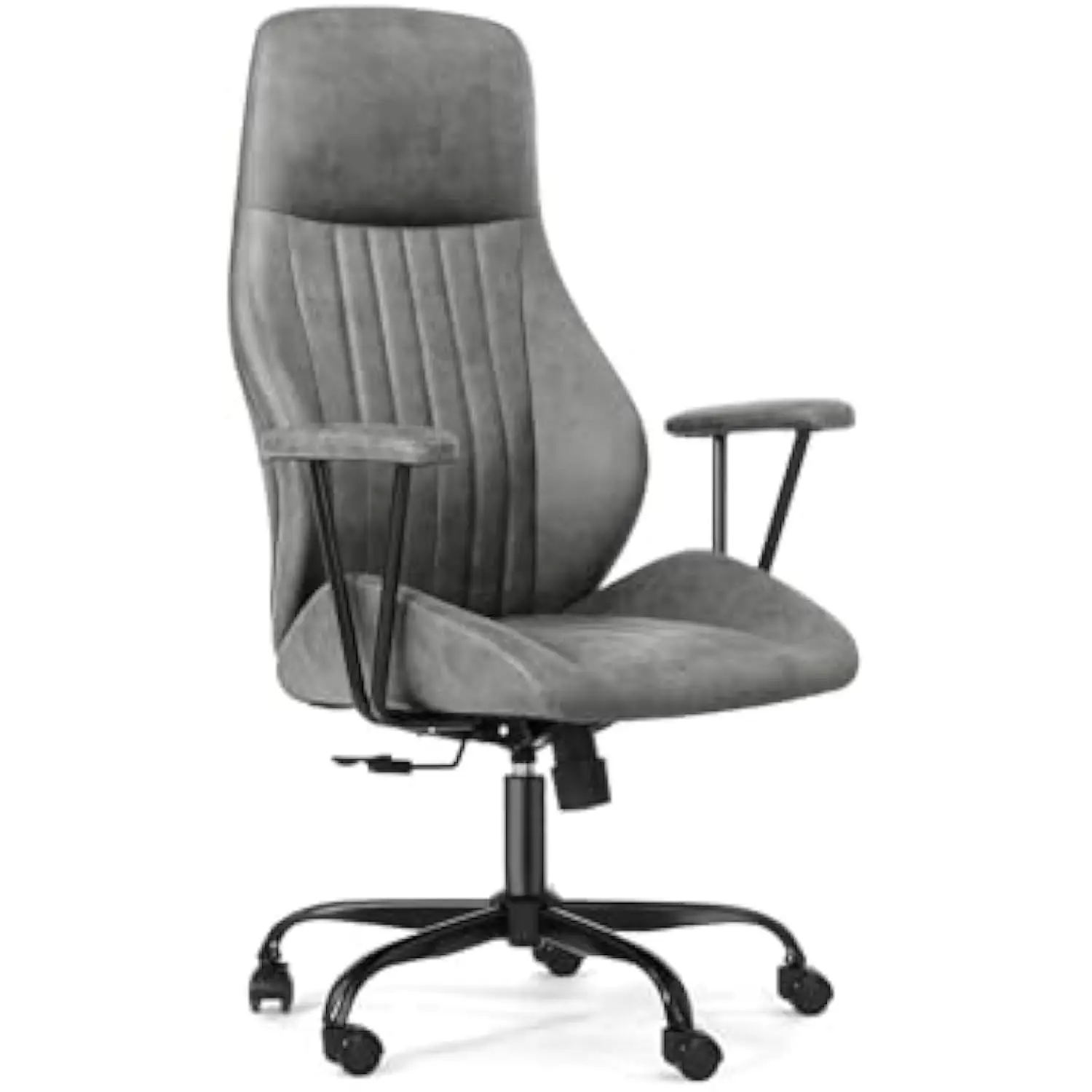 

Офисное компьютерное кресло, эргономичное вращающееся офисное кресло с высокой спинкой и сеткой, с колесиками, удобная поддержка поясницы