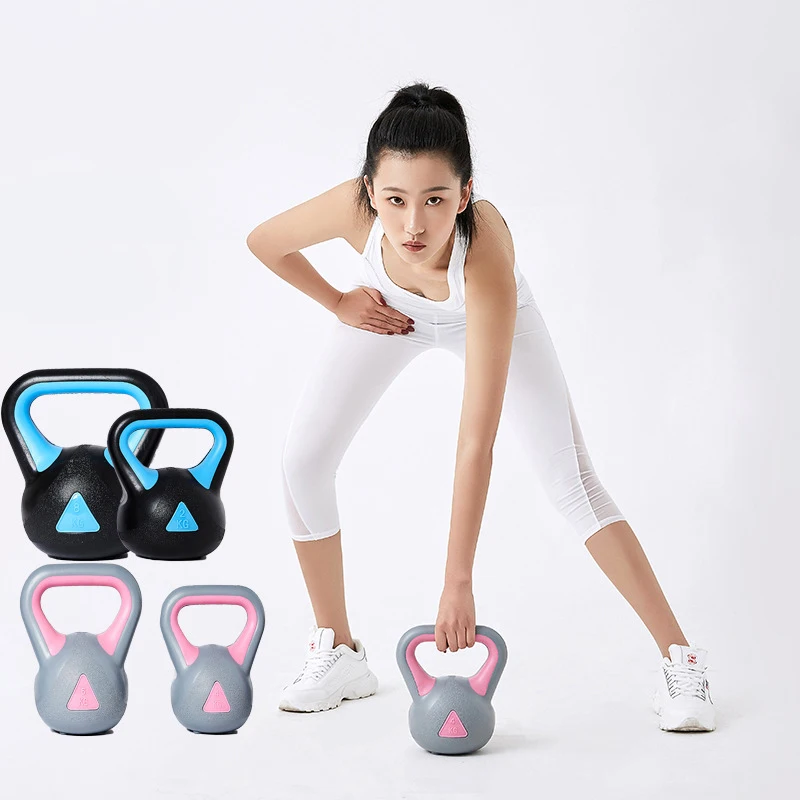 Home Gym Fitness Kettle Bell Woman Bench Press Squat Training Competition Kettlebell