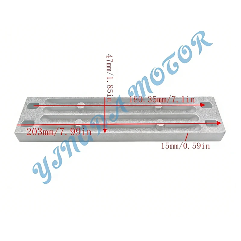 

Aluminum or Zinc Anode 6AW-45251-00 for Yamaha Outboard Waverunner Sterndrive Marine 150HP 175HP 200HP 300HP 350HP