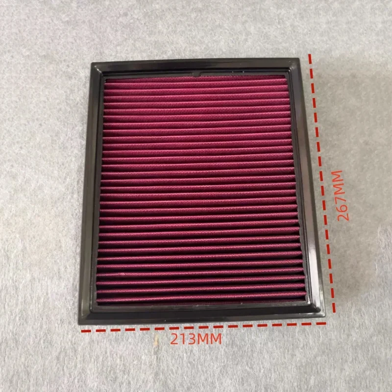 Car High Flow Air Filter For 2009 Audi A4 B6 1.8T / 2.0T / 2.4 / 3.0 SEAT EXEO 06C133843 06C133843A Washable Reusable