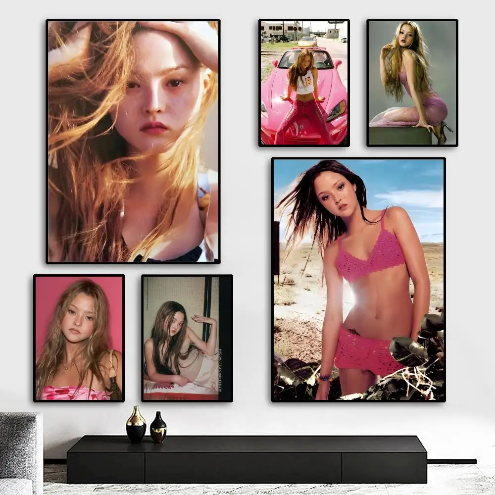 Póster de Aoki estilo D-Devon Y2K, pintura duradera, lienzo para colgar en la pared, decoración artesanal para el hogar, Mural artístico estético, resistente al agua