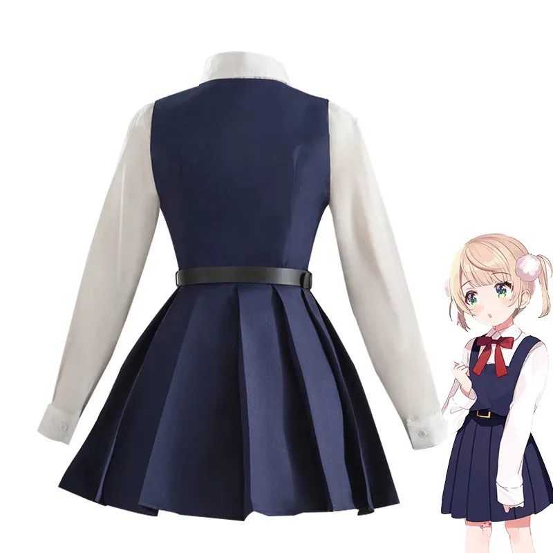 ♥   2025 شوكسي الجديد! !Loli Kami Requiem Shigure Ui تأثيري حلي شعر مستعار JK فتاة زي مدرسي Vtuber لطيف Kawaii لوليتا Bl ★ ☆ ly99