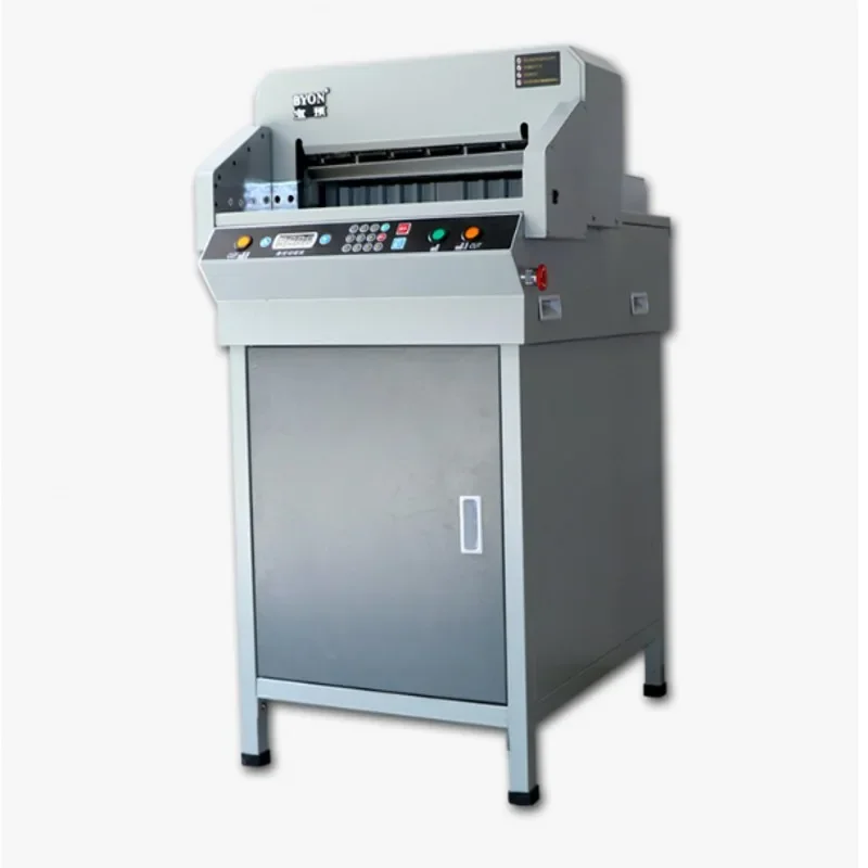 Guillotine Paper Cutting Machine For Stacking 460mm Thickness Capacity
