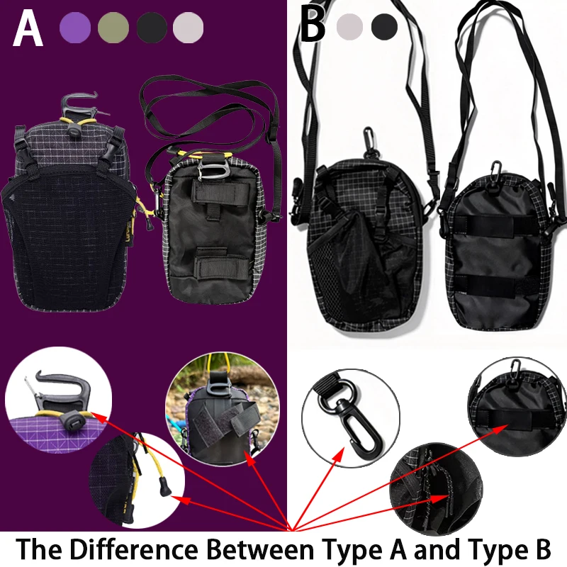 Rucksack-Schultergurt-Tasche - Wasserdichte Gurttasche Handytasche Rucksack-Gurttasche für Sport Wandern Camping – Detail 7