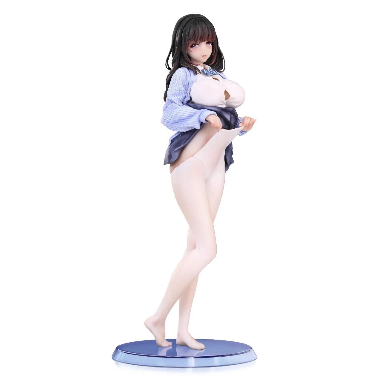 In Stock Hapitopi Bathroom Sister Chasing Eyes Sexy Girl Ornaments Anime Action Figure Toy Gift Model Collection