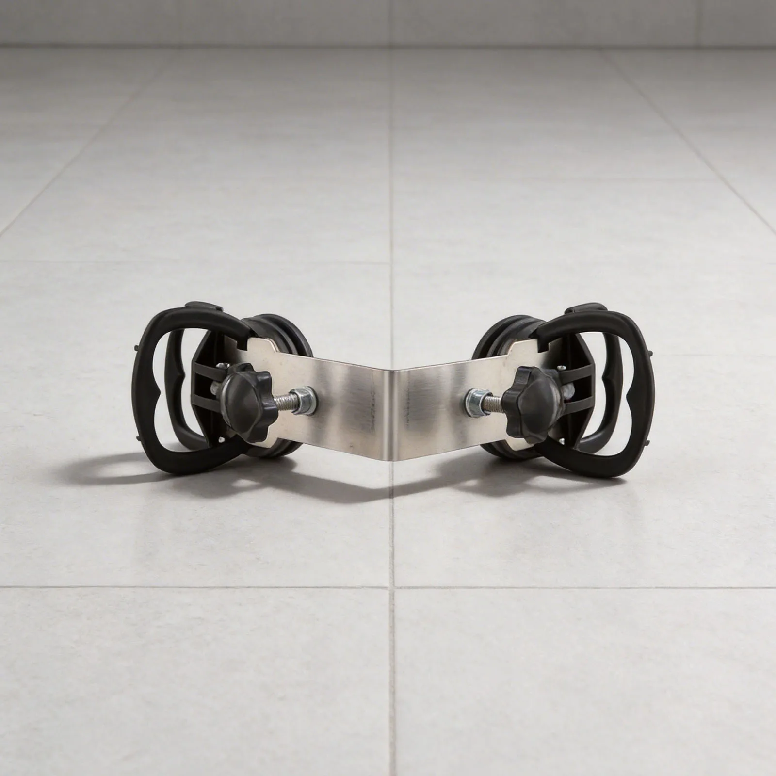 90 Degree Seam Leveler for Stone and for tile with Steel Frame Rubber Suction Cup and Designed for Repeatable Accuracy