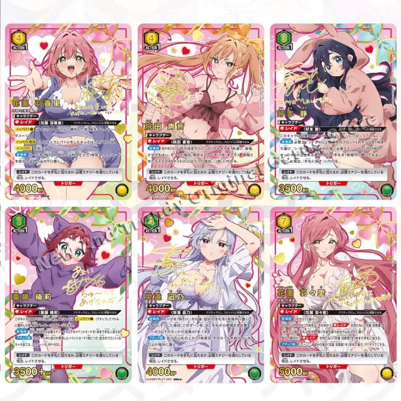 TCG Cards Original Bandai UNION ARENA《UA》The 100 Girlfriends Who REALLY Love You Limited Card Toys Collectible Holiday Gift