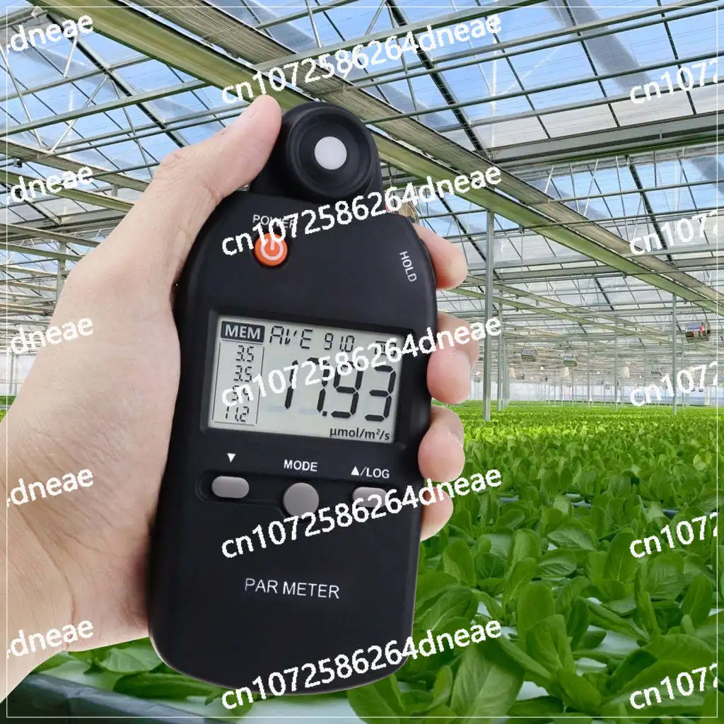 Portable Handheld Light Energy Meter Photosynthesis Radiometer PPFD Measurement Light Intensity Meter Illumination Meter