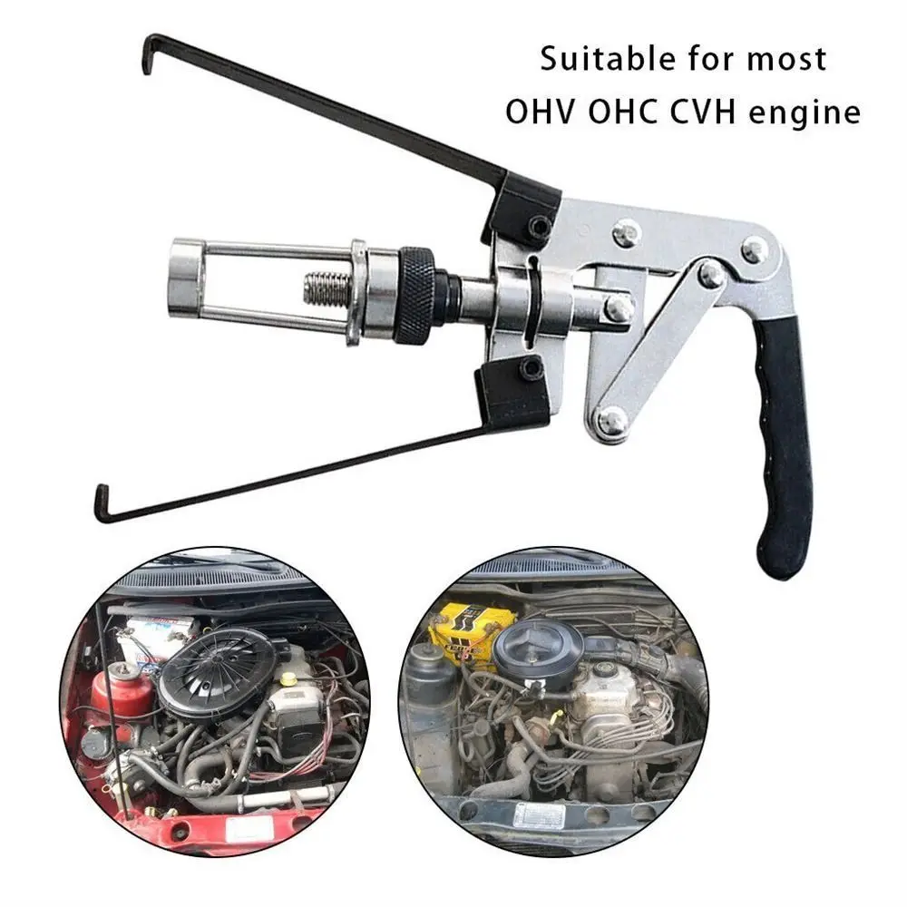 

Carbon Steel Valve Spring Removal Tool Replacement Anti-rust Valve Spring Compressor Easily Installation Pull and Disassemble