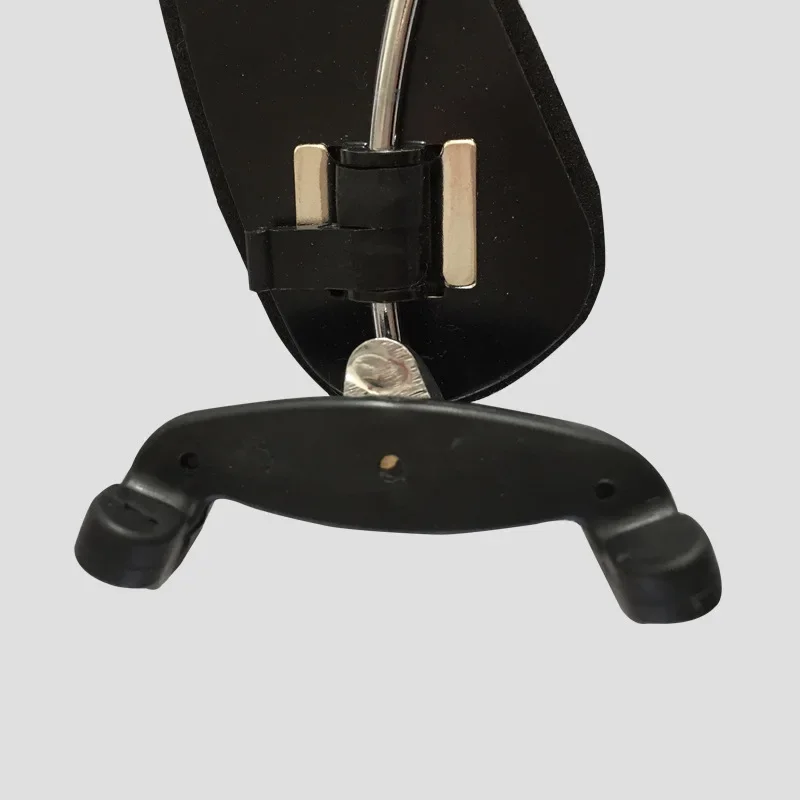 Violin imitation lang shoulder , stainless steel chassis, high-quality thickened sponge, adjustable shoulder pad, shoulder rest