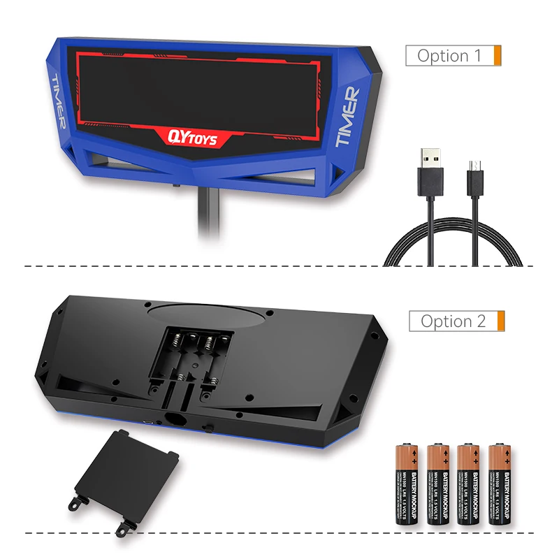 QiYi-pantalla LED con temporizador para competición, Cubo de velocidad WCA, Cubo mágico de juguete, rompecabezas de giro QiYi Display for Timer