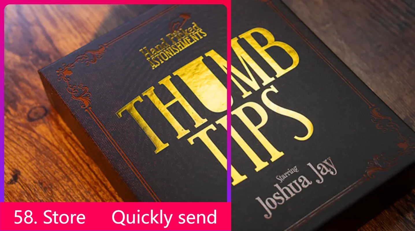 

Новые НАКОНЕЧНИКИ THUMB с ручным выбором для Astonishments 2025 года с Магией Джошуа Джея Мерфи — Волшебные трюки (58, загрузка в магазине)