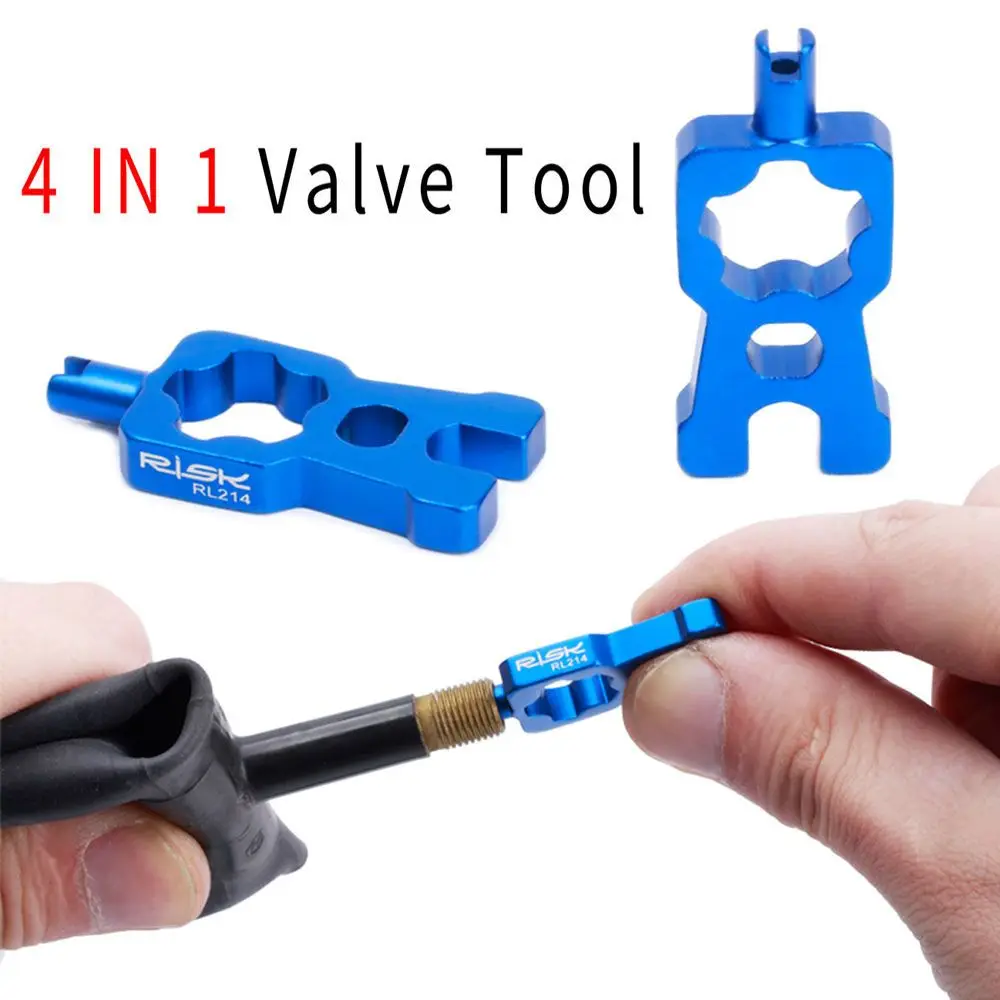 

Bike MTB Tubeless American French Valve Aluminum alloy Disassembly Tackle Valve Core Remover Removal Tool Gas Valves Tools