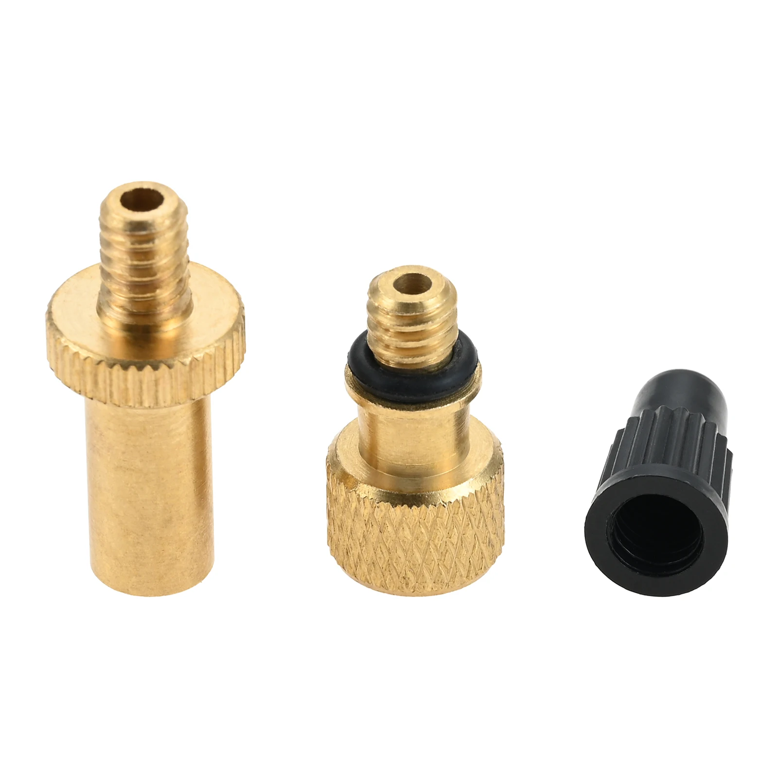 21Pcs/Set Bicycle Tire Inflator Tube Kit Extension Hose Valve Adapter Ball Needle Cone Adapters for Bike Repair Inflatable Boats