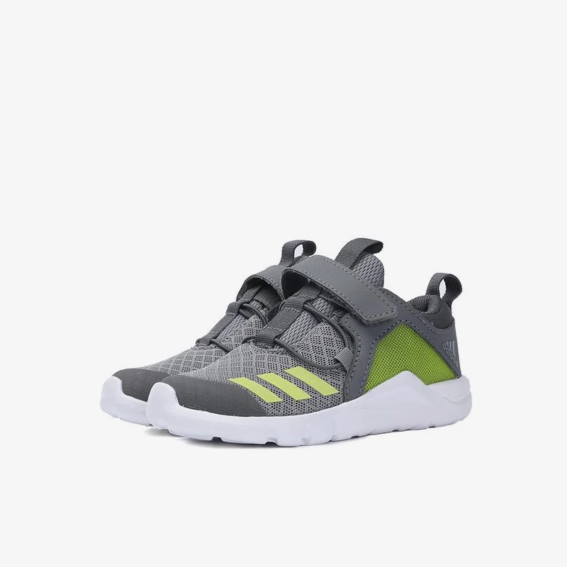 Zapatillas deportivas Adidas originales Rapidaflex para bebé con velcro y caña baja AH2572