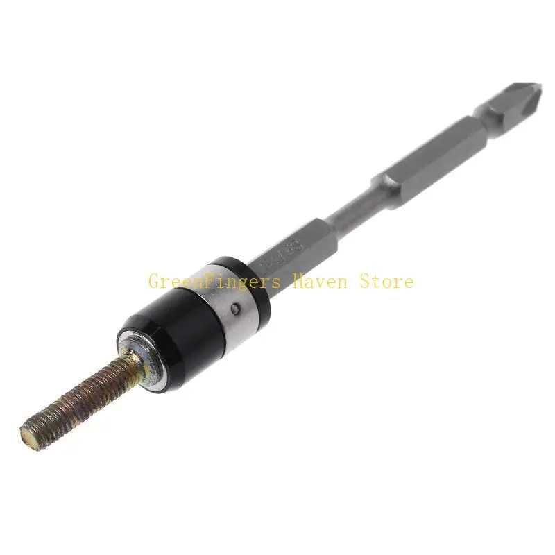 

F68D Магнитное кольцо 1/4 дюйма, 6,35 мм, металлический прочный намагничивающий винт, электрический крестообразный винт с шлицем