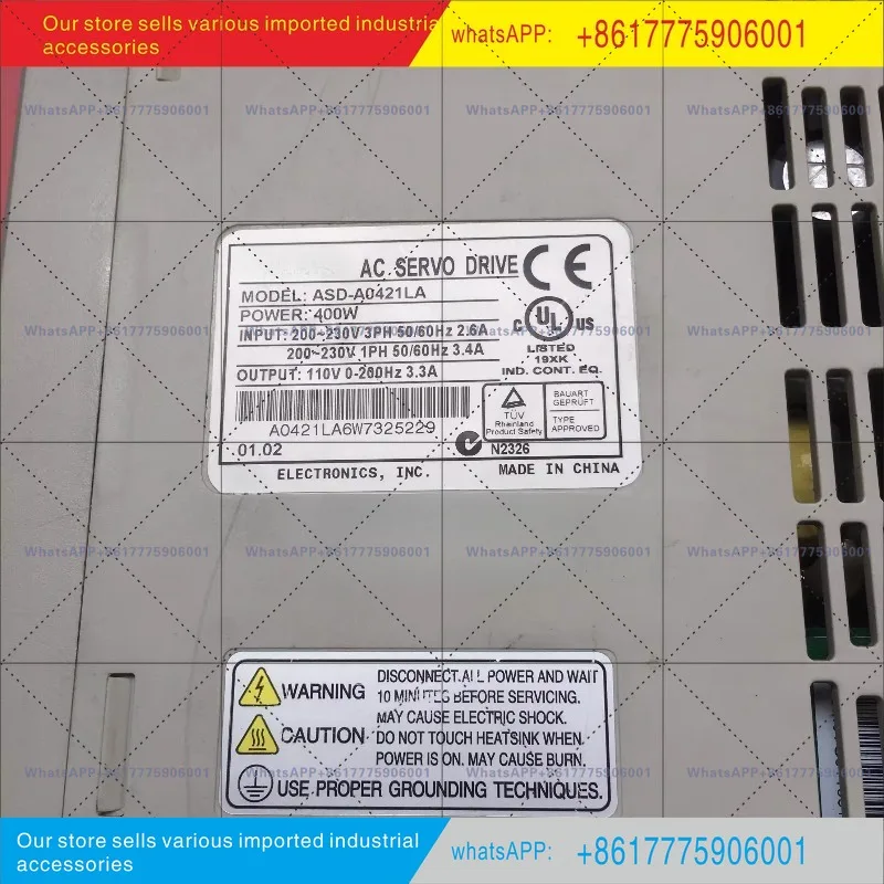 Servo drive ASD-A0421LA ASD-A0421-AB