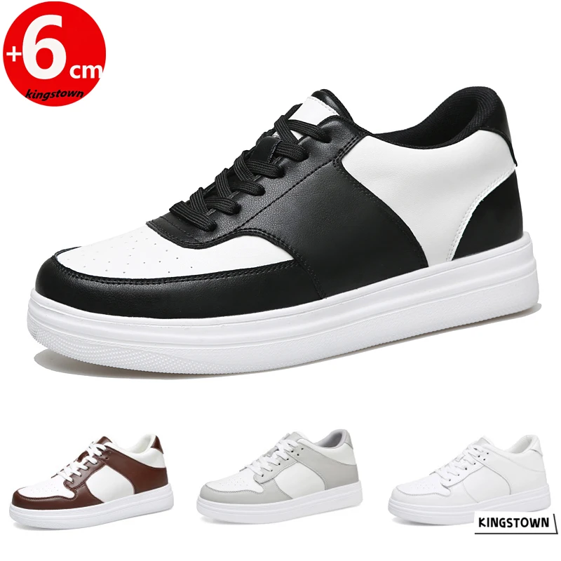 

Мужские кроссовки с увеличенной высотой подошвы на 6 см, повседневные спортивные кроссовки на платформе, размеры 35-43