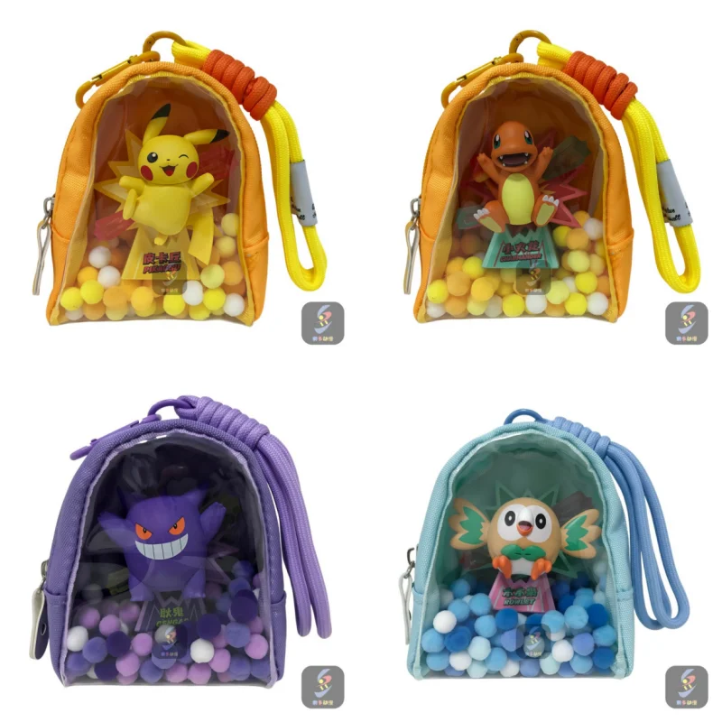 Nouveauté en stock : Boîte mystère authentique Pokémon – Pikachu, Charmander, Gengar – Arrivée éclatante – Aimant de réfrigérateur 3D décoratif – Cadeau