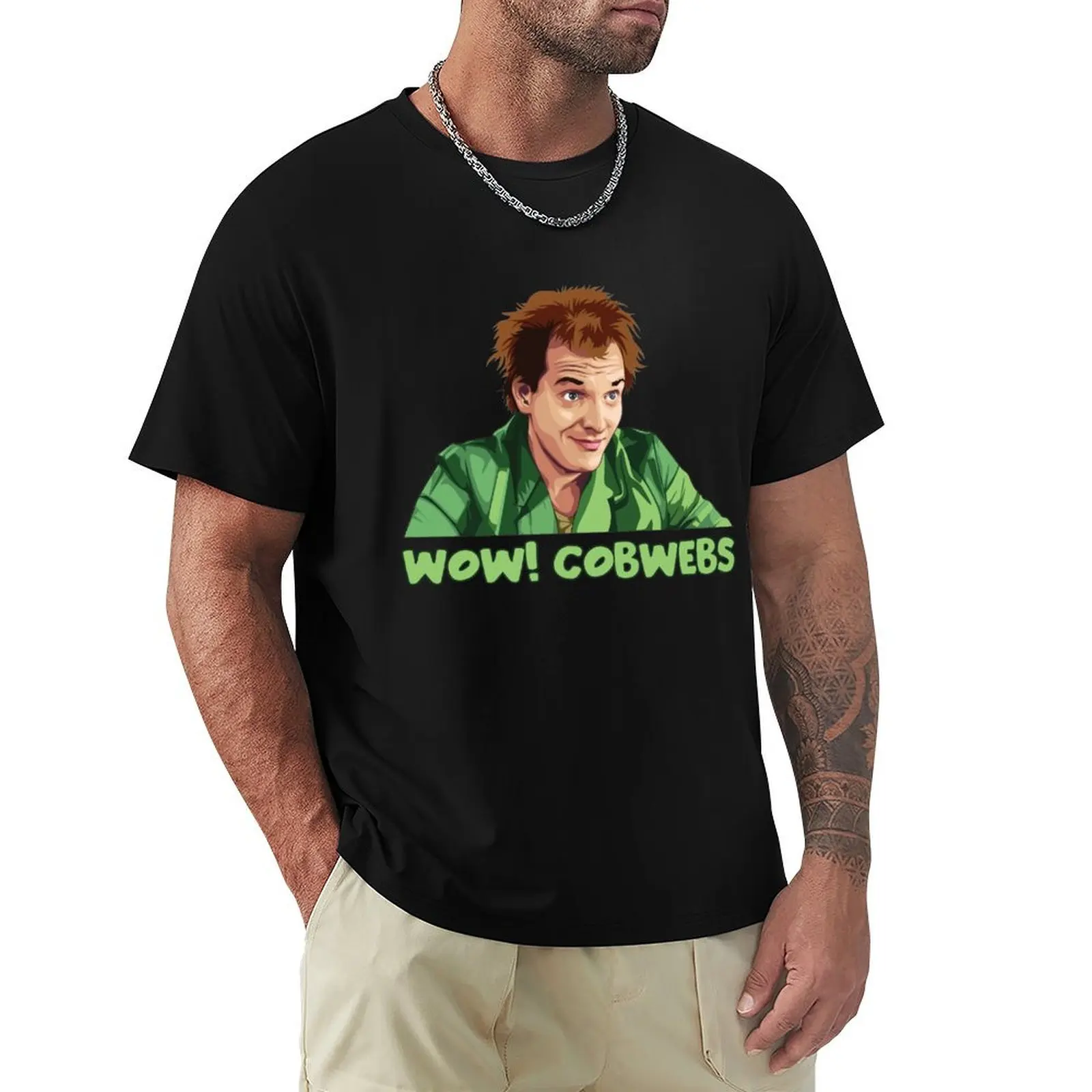 Wow! Cobwebs Love Drop Dead Movies Fred Fantasy T-shirt cute clothes oversized mens funny t shirts