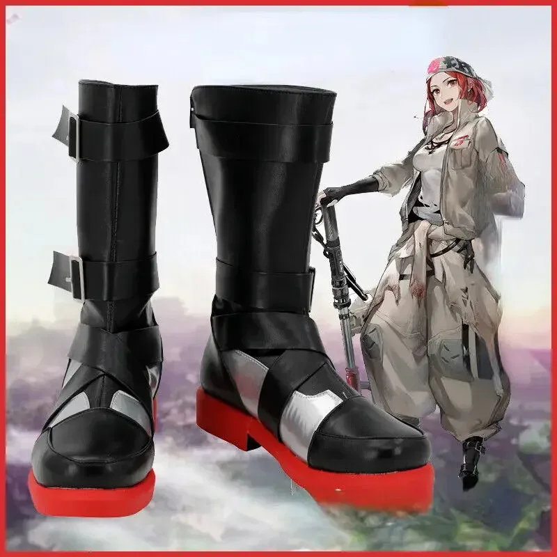 Recién llegado, zapatos de Cosplay Demri, botas, accesorios personalizados para fiesta de Halloween en tallas grandes para hombres y mujeres, 2025c;5, v'8.d;