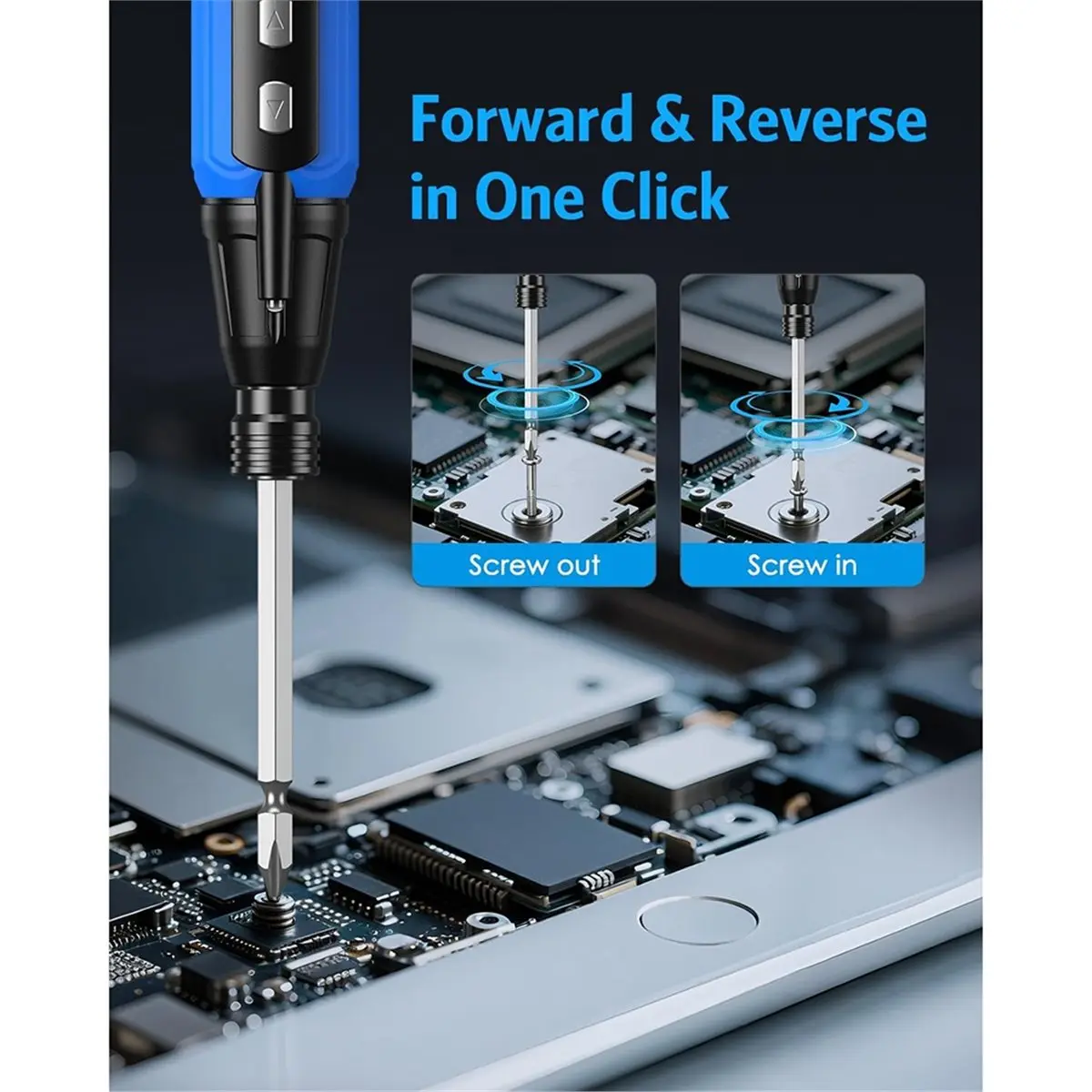 

Аккумуляторная электрическая отвертка ABLP, наборы электрических отверток, моторизованная отвертка с LED-подсветкой и USB-кабелем