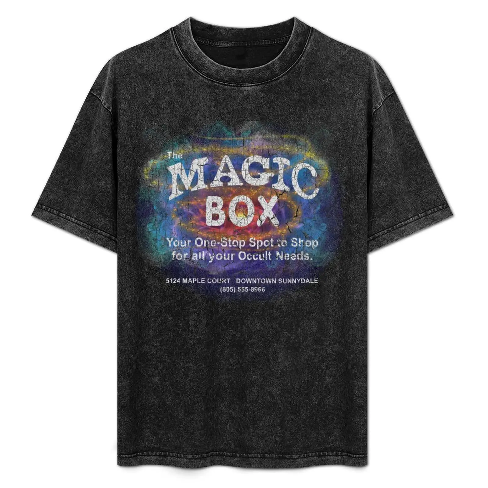 The Magic Box - For all your Occult Needs T-Shirt anime stuff summer tops mens cotton t shirts