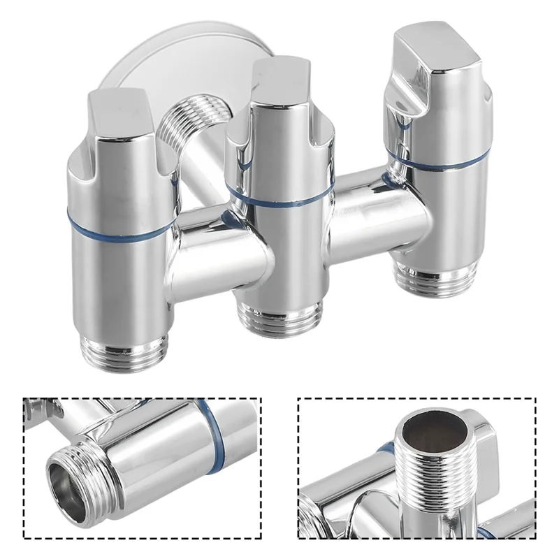 A23E-3 Way Angle Valve Improve The Functionality Of Your Home Or Commercial Spaces With The Three Way Diverter Valve