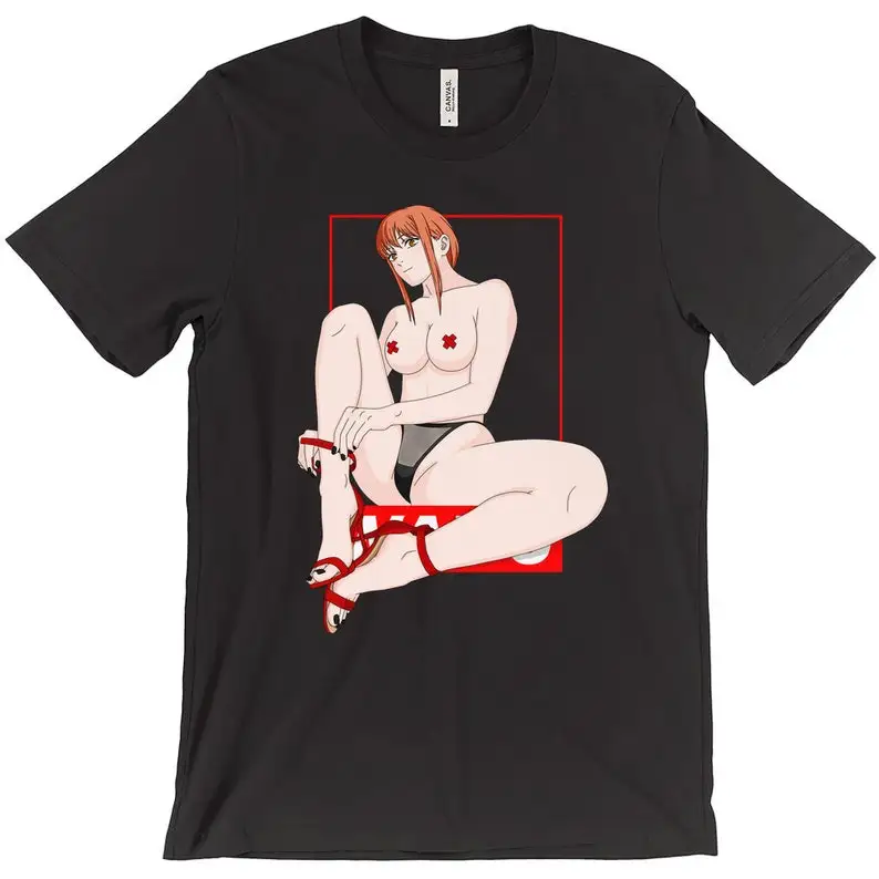 Anime Makima   , Feet Fetish T-Shirts cotton tee