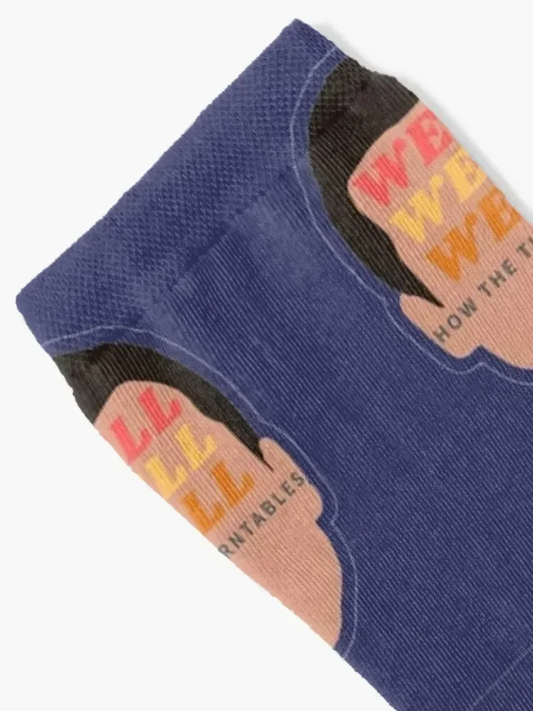 Well well well how the turntables Socks christmas stocking loose basketball Lots Women Socks Men's