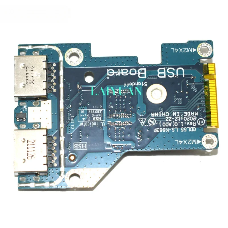 PXVKJ 0PXVKJ New GDL55 LS-K663P USB Board For Dell G15 5510 5511