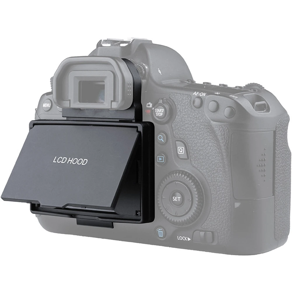 Lcd-Scherm Kap Met Pop-Up Schaduw Cover Lcd Screen Protector Voor Canon Eos 6d Camera Bescherming