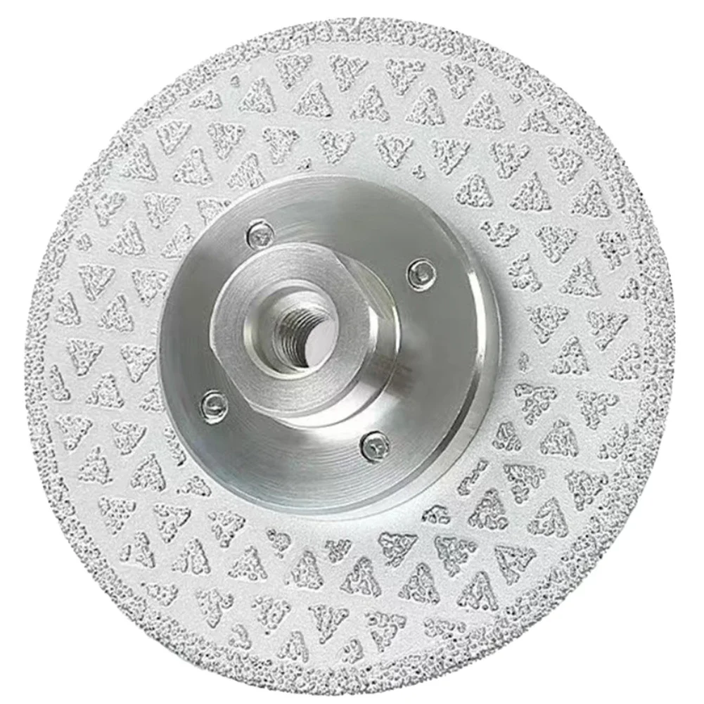 

Emery Wheel For Cutting And Polishing Granite Marble Ceramic Double-Sided Abrasive M10 For M14 Fit 80mm 100mm 115mm 125mm 40#