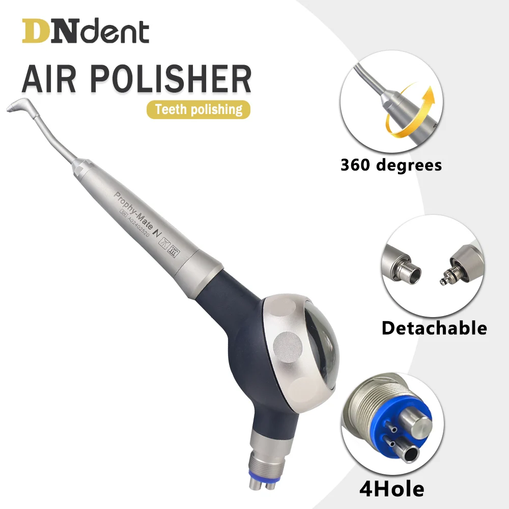 

Dental air prophy jet Air Flow Teeth Polisher Sandblasting Machine Sand Blaster Gun Air Prophy Unit
