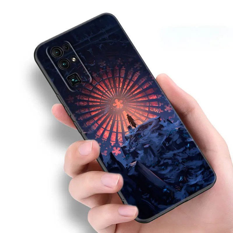 Bloodborne Game Telefoon Case Voor Huawei Nova 8 9 5T Y60 Y90 Honor X9 30 30S 50SE 60 70 Mate 20 40 Pro 10 Lite Plus TPU Zwart Cover