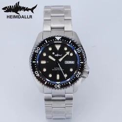 Heimdallr SKX007 Dive Watch For Men Sapphire Crystal 20Bar Waterproof C3 Luminous NH36 Automatic Mechanical Watch Luxury