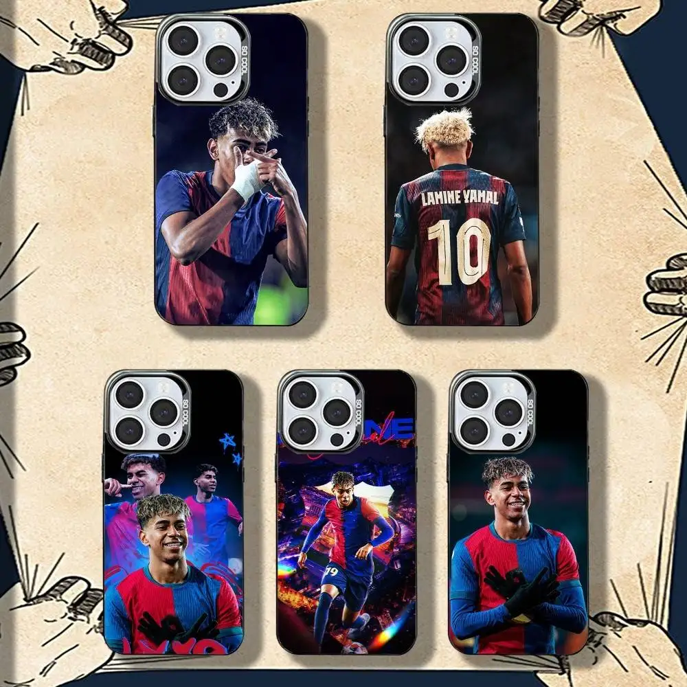 

L-Lamine Yamals No 10 Phone Case For iPhone 16,15,14,13,12,11,8,7,Pro,Max,Plus,Mini,XS,SE Shockproof Matte Cover