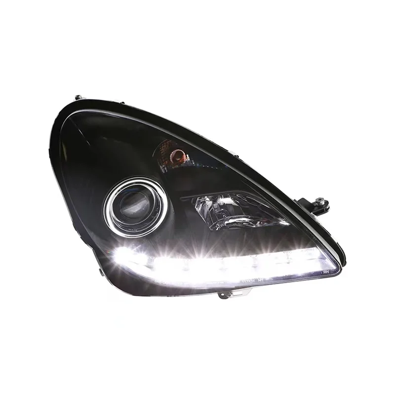 

2004-2012 R171 for Mercedes-Benz SLK original position modified lens LED day light emitting diode headlamp ready to use