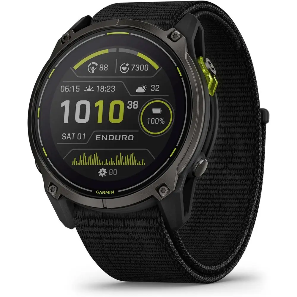 Enduro™ 3 – 51 mm, r, Sapphire, Ultraperormance GPS Smartwatch, Extreme Battery Lie, Detailed Mapping, Built-in LED lashlight, C