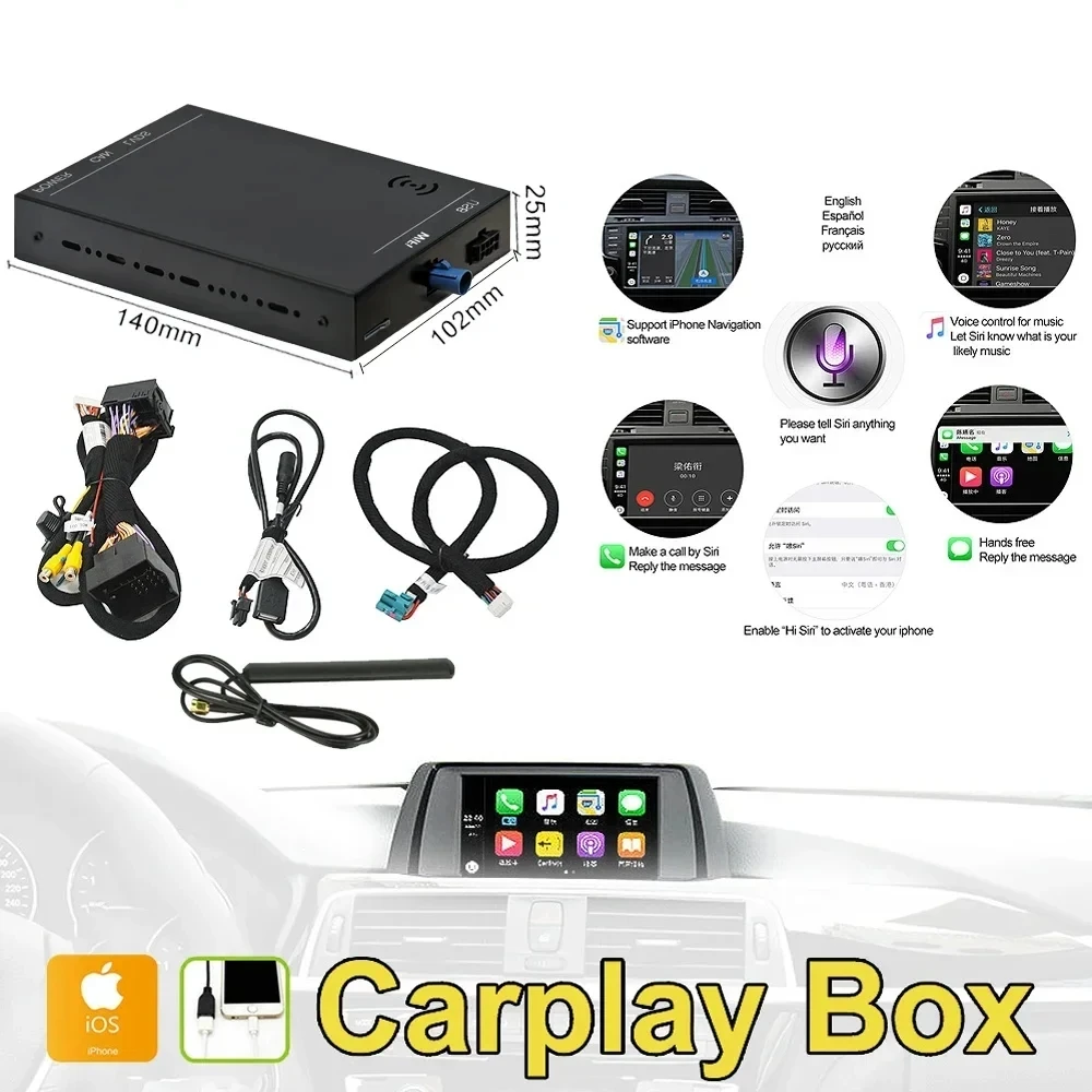 Drahtlose Carplay Android Auto Modul Box Für VW Volkswagen Skoda Octavia A5 Golf7 Polo Passat B8 Spiegel Link MIB MIB2